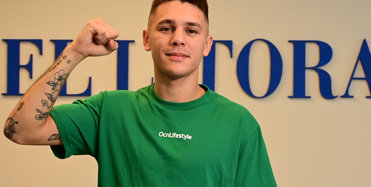 Alan “El Rusito” Crenz noqueó en el estadio FAB, conquistó el título latino FIB y va por más