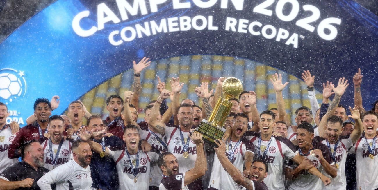 Épico triunfo de Lanús ante Flamengo para conquistar la Re Copa Sudamericana