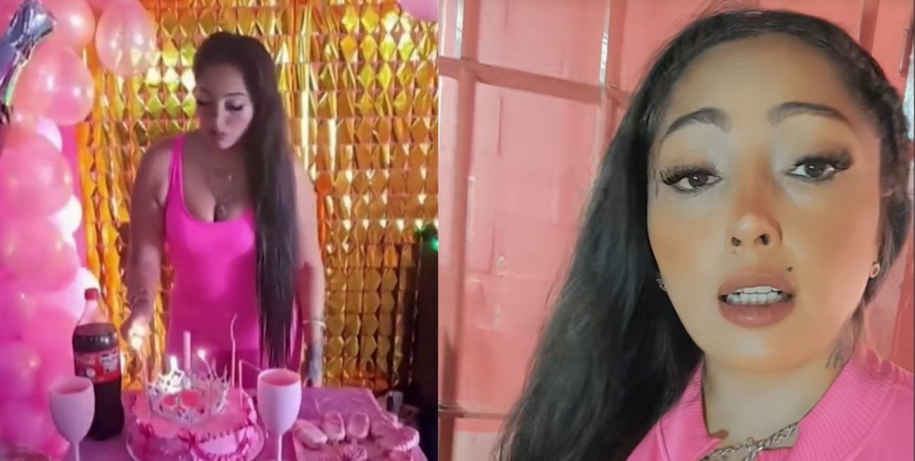 Polémica por el lujoso cumpleaños en la cárcel de una influencer condenada por asesinato