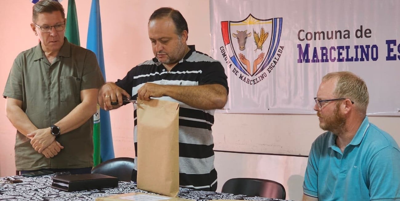 Marcelino Escalada avanza con obras claves en caminos rurales