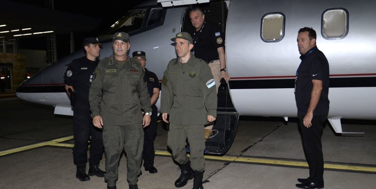 "Sin lesiones visibles y con cansancio en su rostro", detalló el jefe de Gendarmería