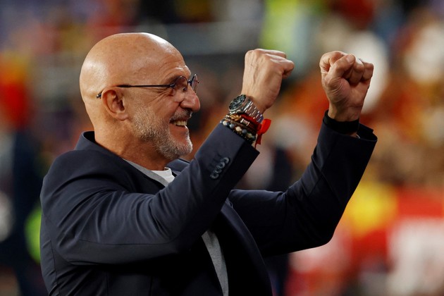 Luis de la Fuente dijo que España busca una sede alternativa para la Finalissima. Foto: Reuters