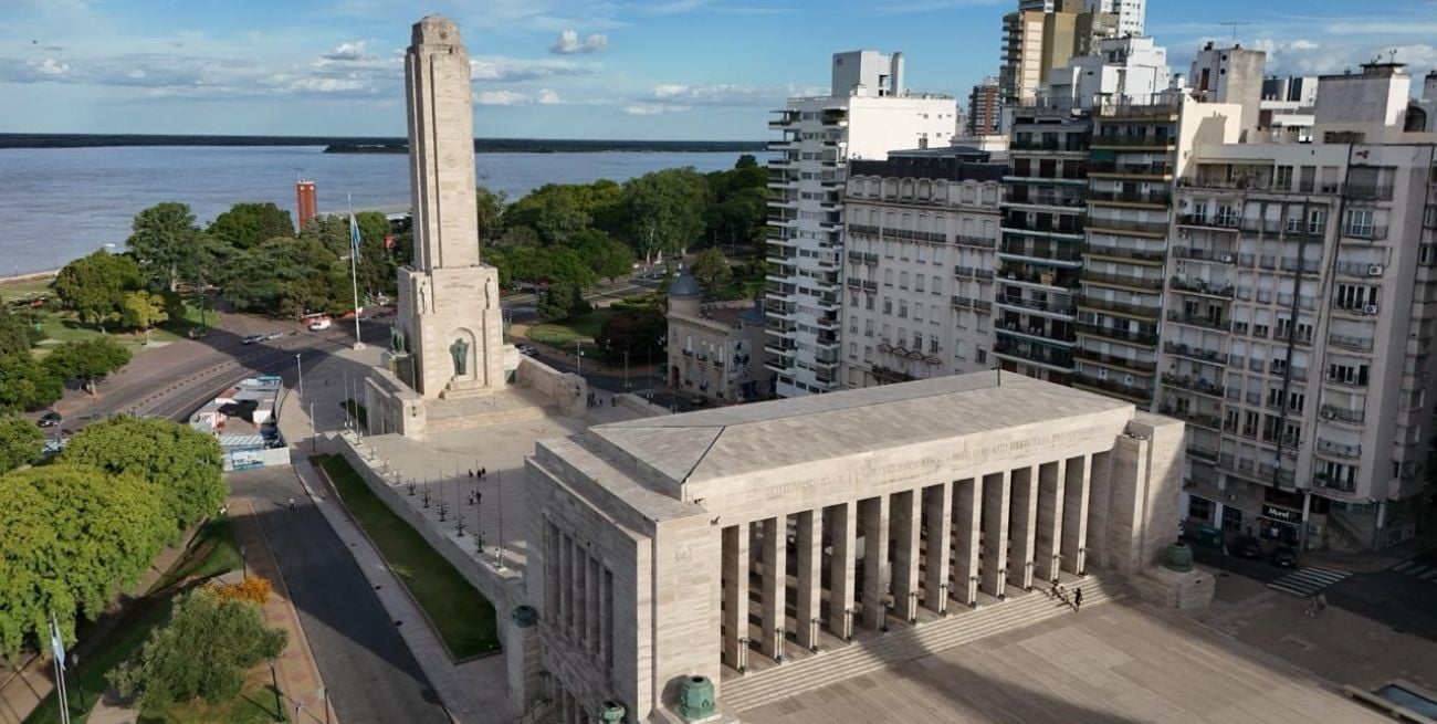 Un corte de pagos frena la obra en el Monumento a la Bandera en Rosario