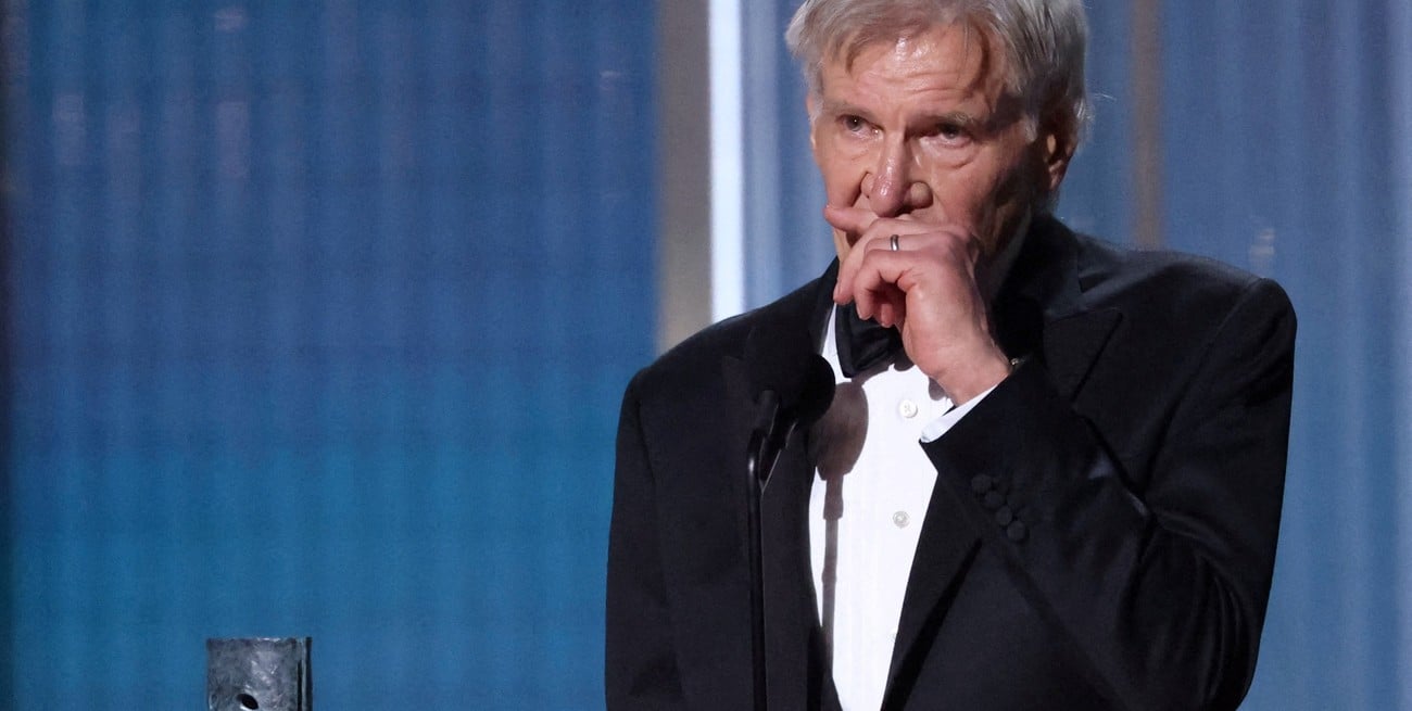 Harrison Ford emocionó con su discurso al recibir el premio a la trayectoria