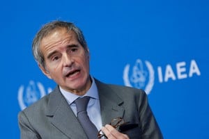 Rafael Grossi, director general del Organismo Internacional de Energía Atómica. Crédito: REUTERS/Lisa Leutner