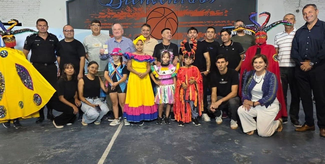 Michlig acompañó la presentación de la "Fiesta de la Cerveza en San Cristóbal"
