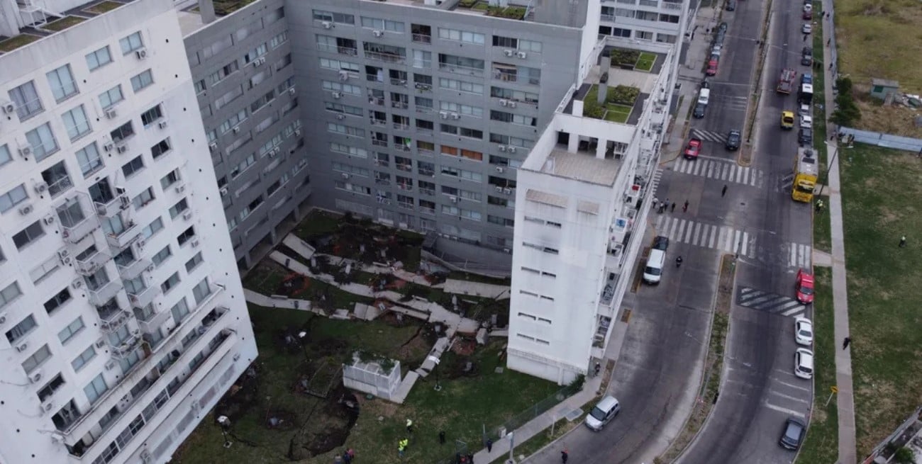 Cedió un complejo Procrear y provocó una evacuación de madrugada