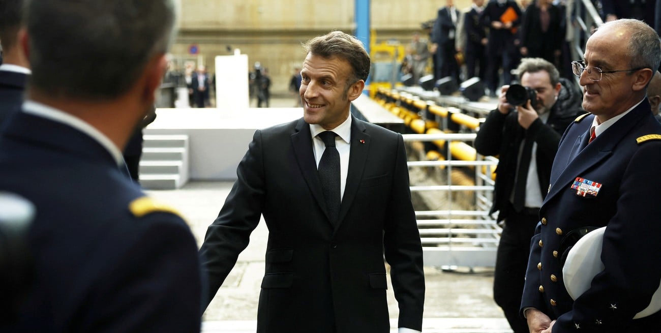 Emmanuel Macron ordenó aumentar ojivas nucleares de Francia