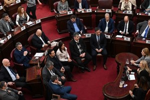 Las exposiciones de los fiscales generales ante los legisladores son públicas. Foto: Flavio Raina.
