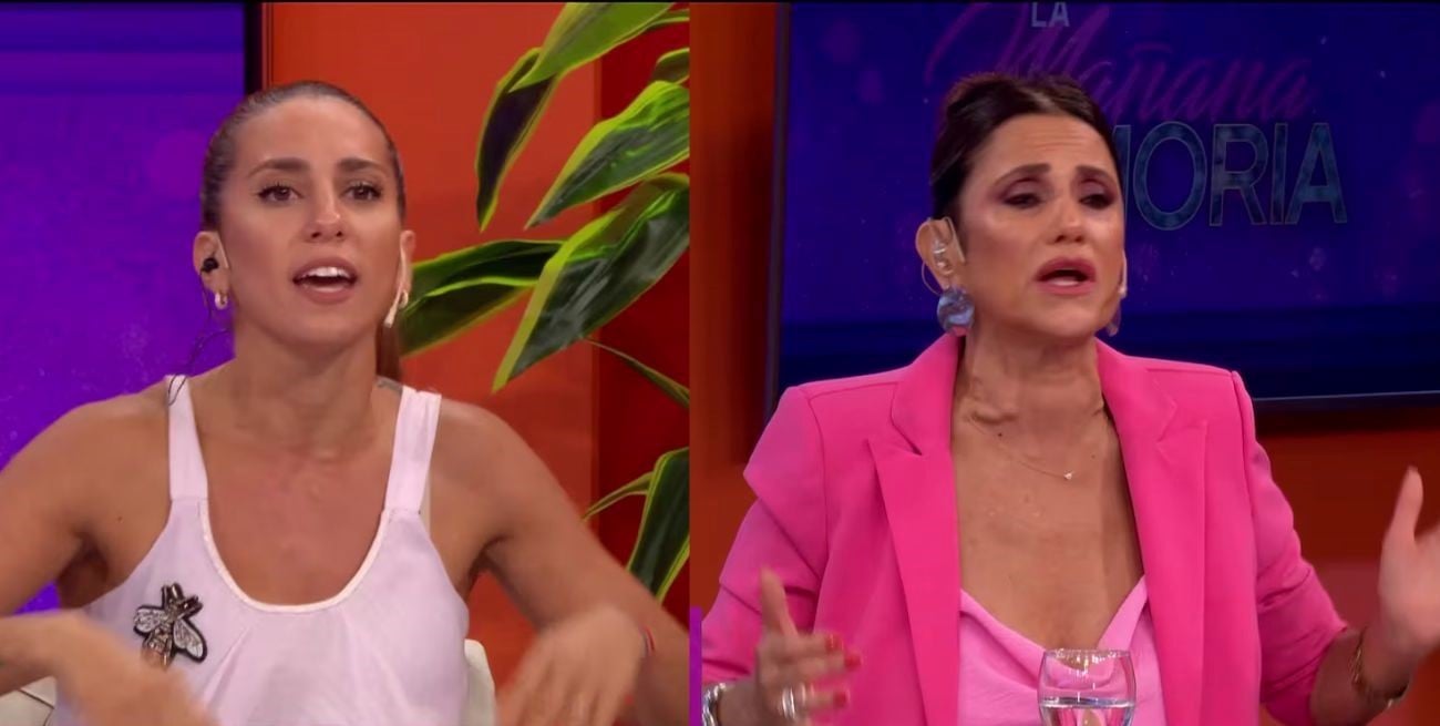 Feroz cruce en vivo: Cinthia Fernández y Fernanda Callejón se dijeron de todo en el programa de Moria