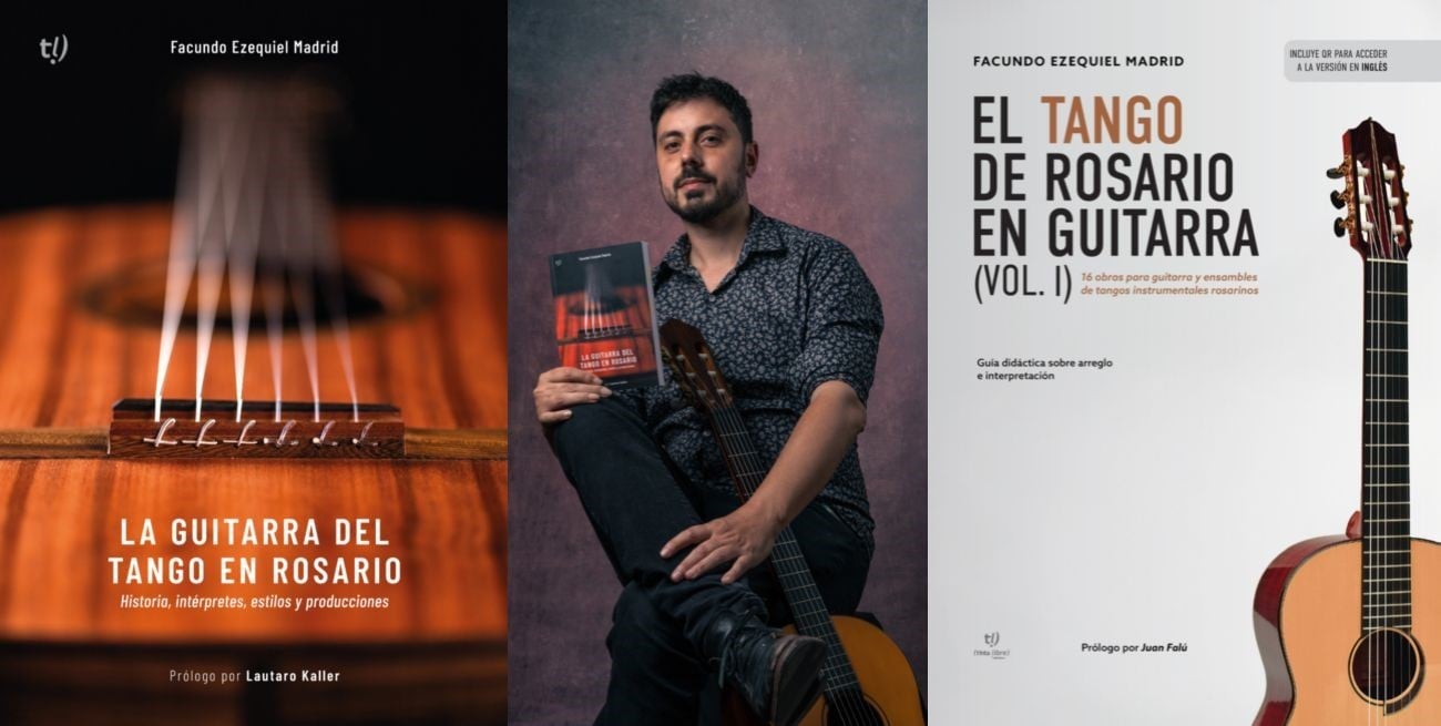 Facundo Madrid: memoria para el tango rosarino en seis cuerdas