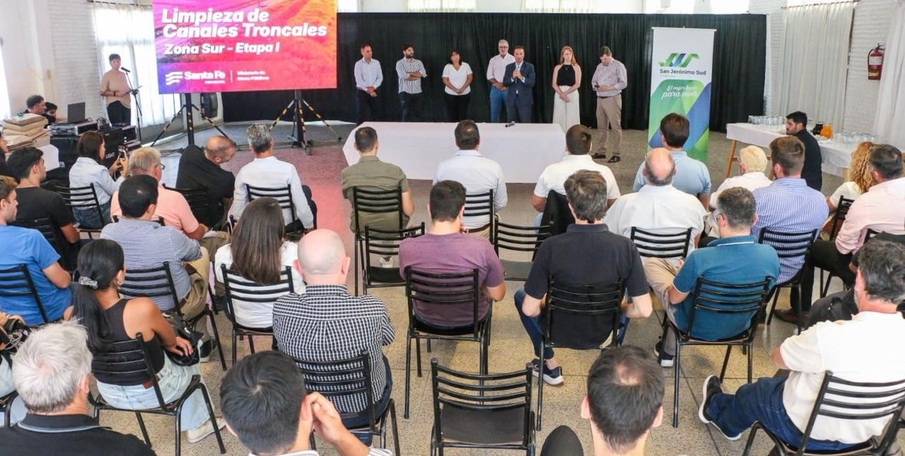 Se presentaron 24 ofertas para limpiar diferentes Canales Troncales en departamentos del sur provincial