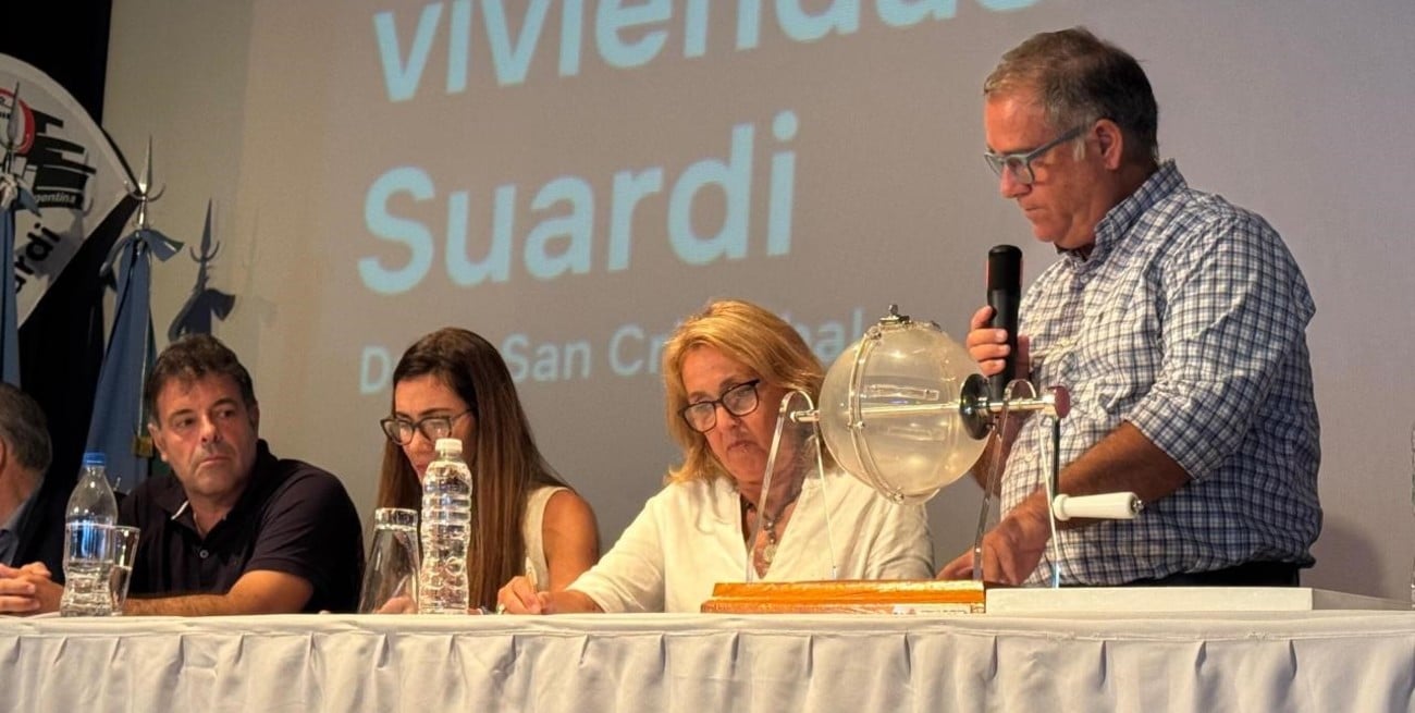 Suardi: sortearon 24 viviendas y avanza un nuevo barrio con inversión provincial