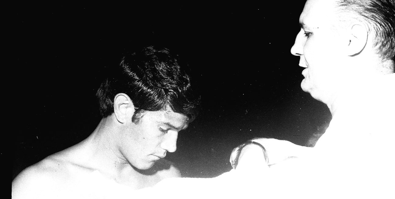 La noche que Monzón, siendo campeón
del mundo, peleó en la cancha de Unión
