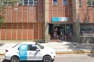 La pequeña fue trasladada al Hospital Materno Infantil de Mar del Plata.