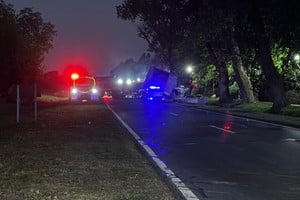 El siniestro ocurrió a la altura de Zavalla, en jurisdicción del departamento Rosario.
