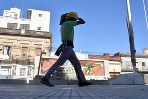 La Construcción logró aguantar el modesto repunte interanual. Foto: Archivo / Flavio Raina.
