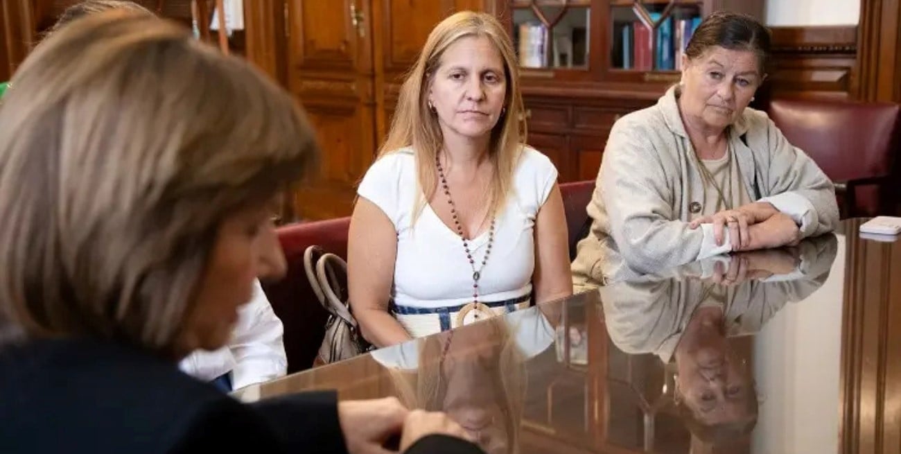 Bullrich recibió a la familia de Germán Giuliani, el último argentino preso en Venezuela