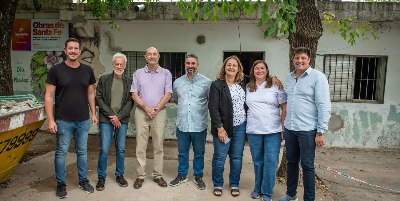 Reforma histórica en Granadero Baigorria: ponen en valor el Centro de Salud San Fernando