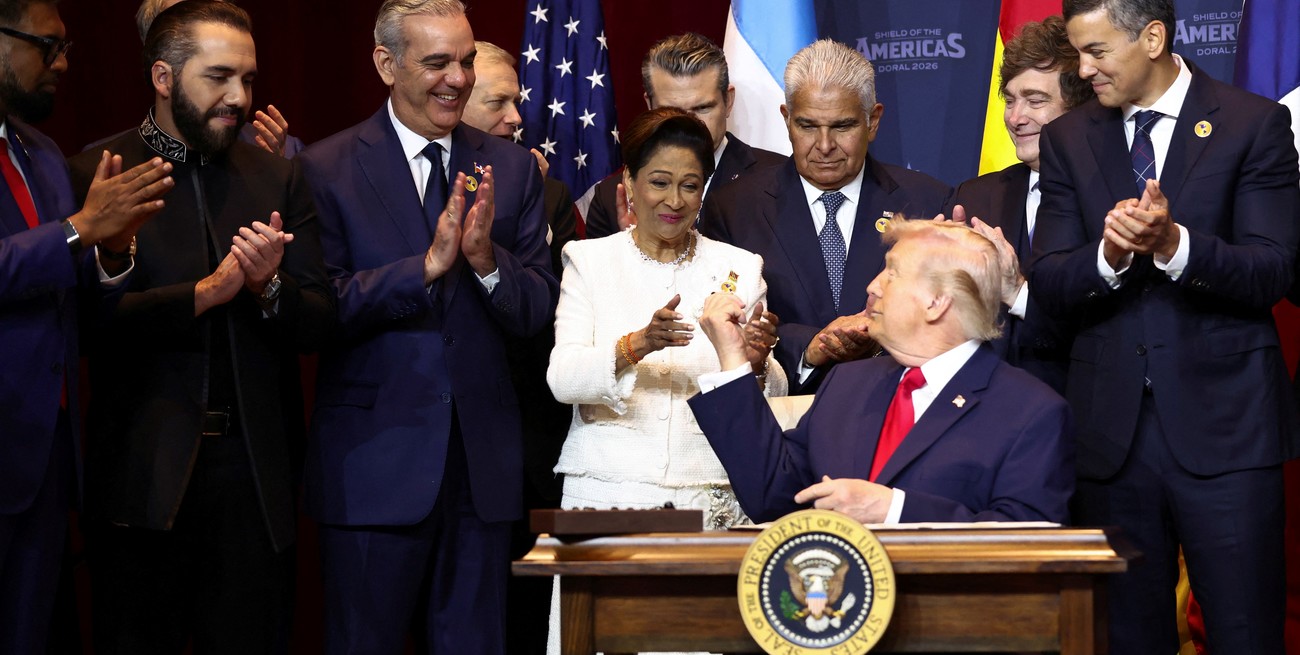 Milei participó de la cumbre de Defensa regional de Trump junto a pares sudamericanos