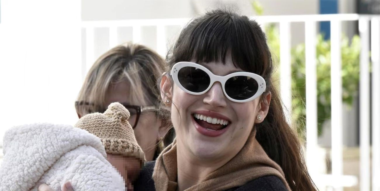 Úrsula Corberó y un paseo "soñado": las primeras imágenes junto al pequeño Dante Darín