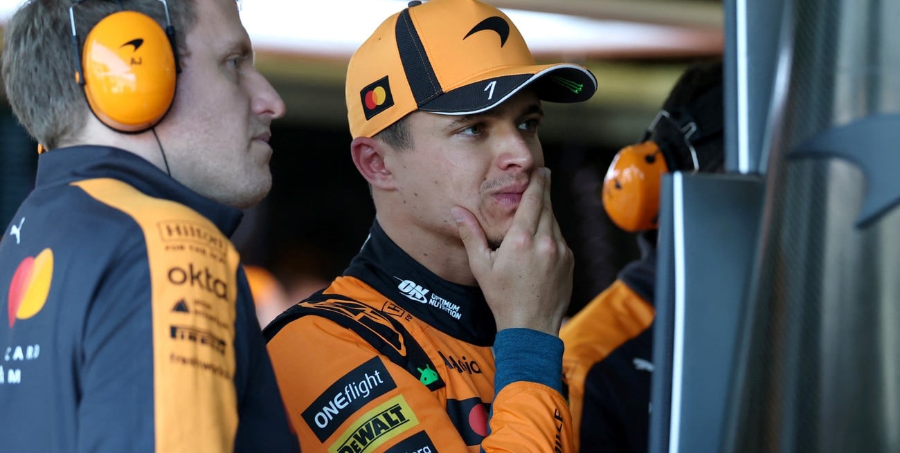 Norris, crítico con la nueva F1: "Pasamos de los mejores coches a probablemente los peores"