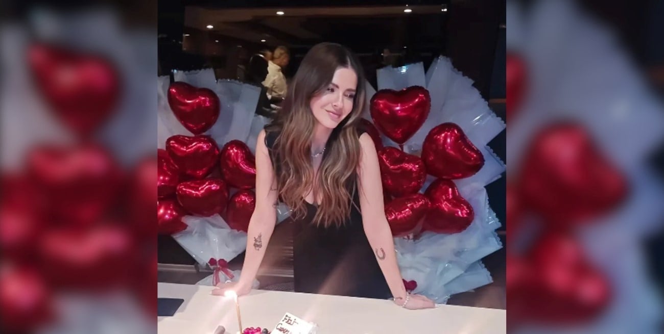 La China Suárez celebró sus 34 años en Turquía: cena romántica y postales de ensueño