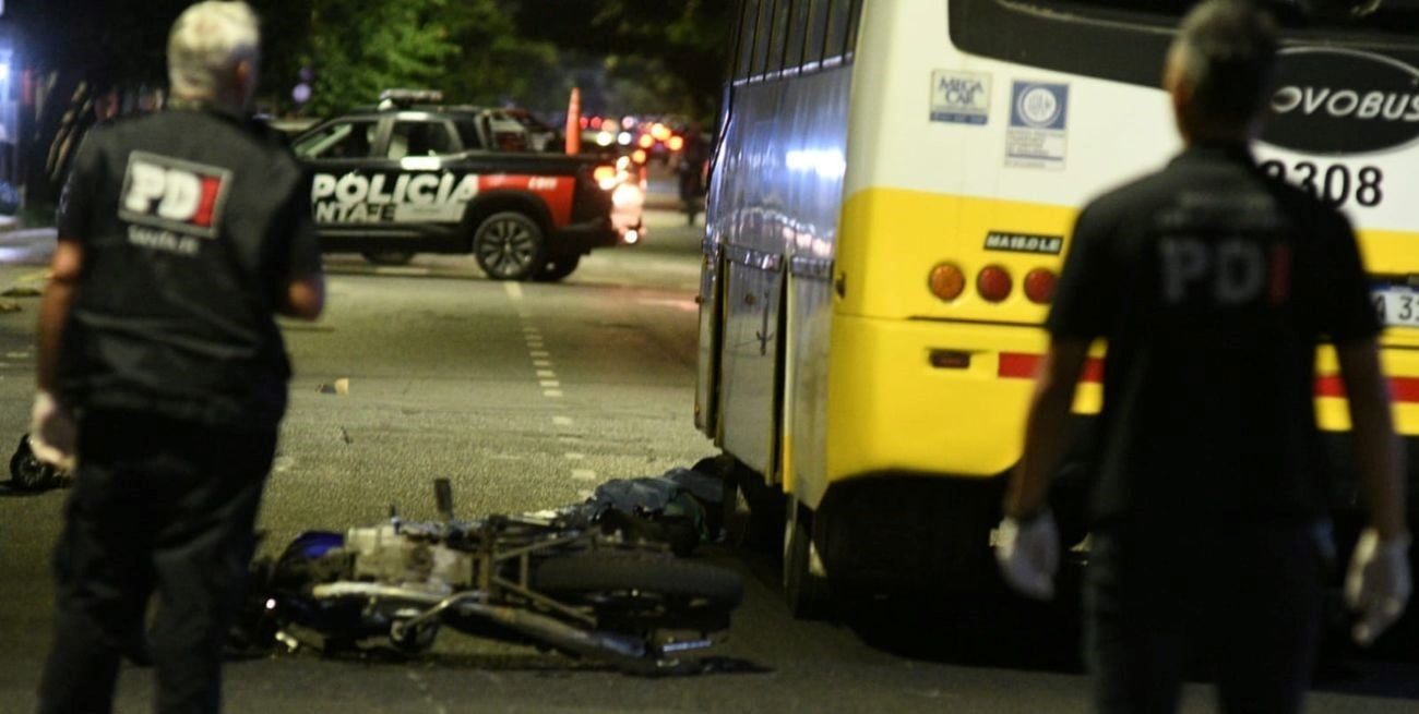Murió un motociclista por un accidente de tránsito en la zona céntrica
