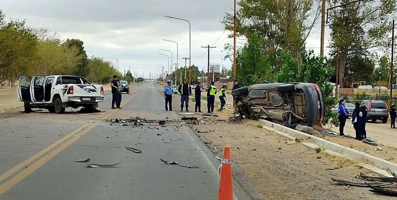 Manejaba alcoholizado, quiso sobrepasar un auto y mató a dos policías en Neuquén