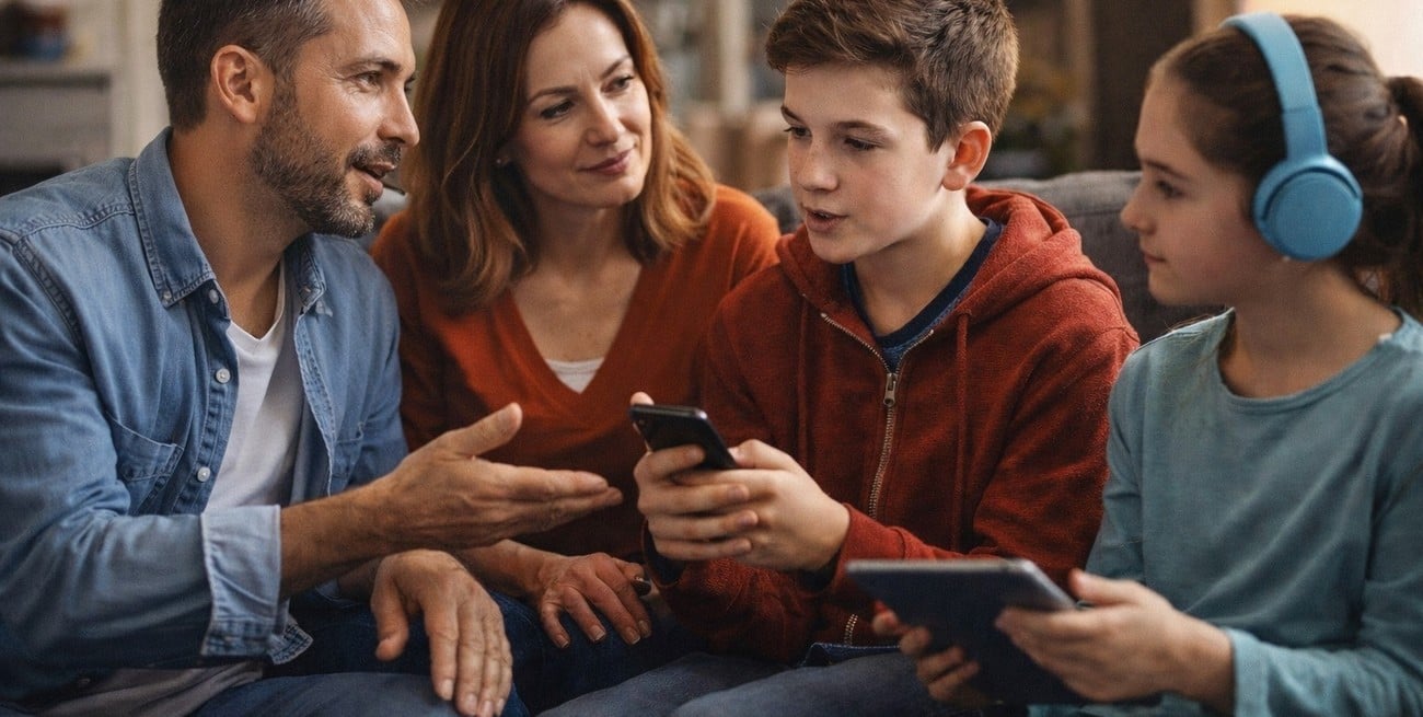 Cómo hablar con hijos o nietos sobre seguridad digital sin convertirte en policía ni en enemigo
