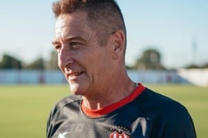 Maurico Chiementín, DT de Colón de San Justo. Gentileza.