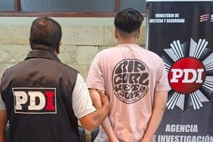 El detenido quedó a disposición de la justicia. Foto: Gentileza