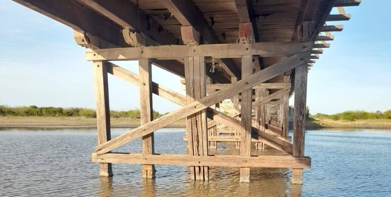 Anuncian la reparación del puente y el aliviador de Ruta 40 en Fortín Olmos