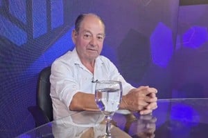 El jefe comunal de Chapuy, Jorge Marmiroli.