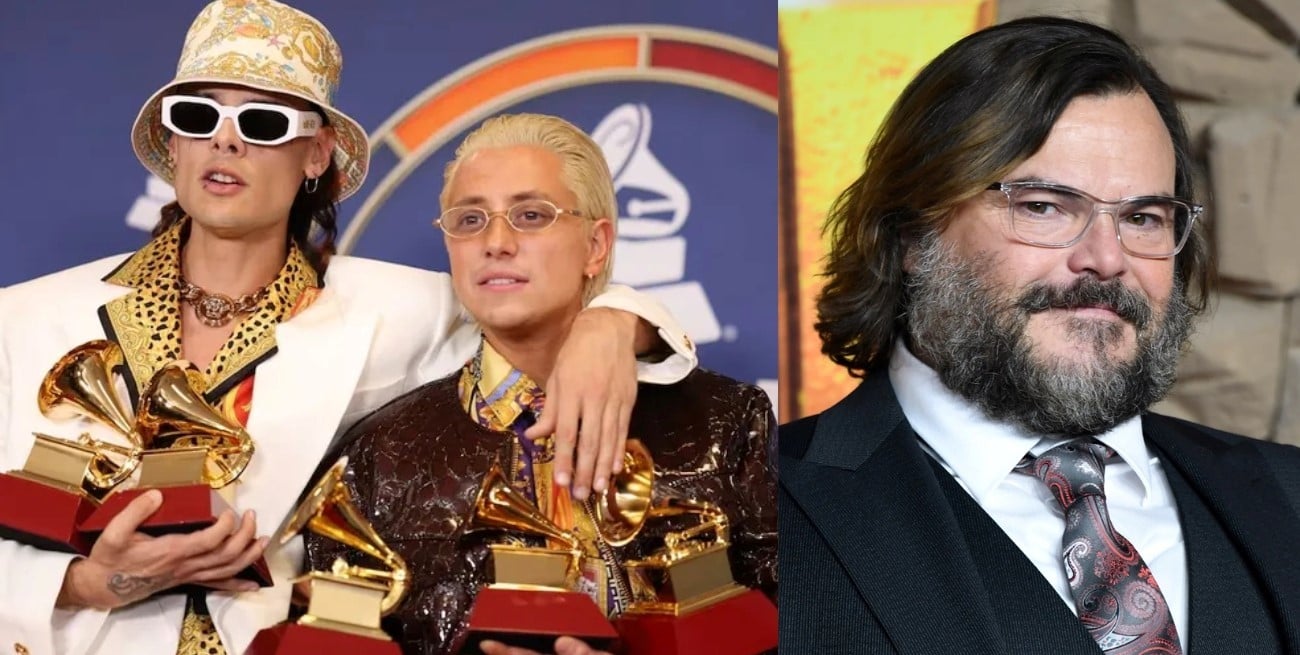 Jack Black se une a Ca7riel y Paco Amoroso en su nueva canción "Goo Goo Ga Ga"