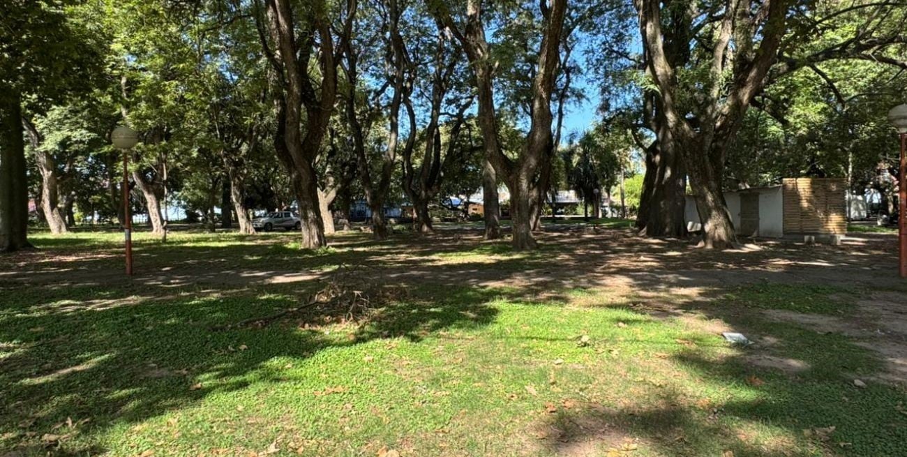 Desolado: así luce uno de los sectores más antiguos de la costanera santafesina