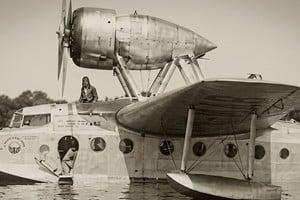 El Macchi C94, restaurado mediante inteligencia artificial.