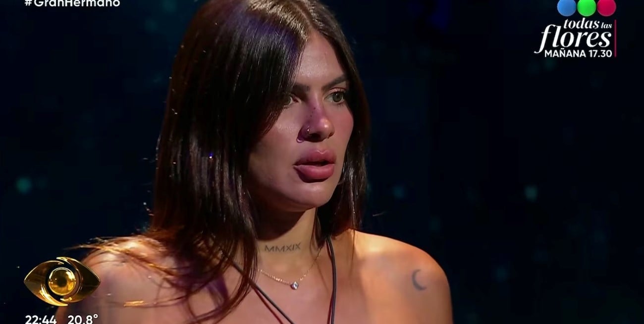 El novio de Luana la confrontó frente a las cámaras y ella amenazó con abandonar la casa