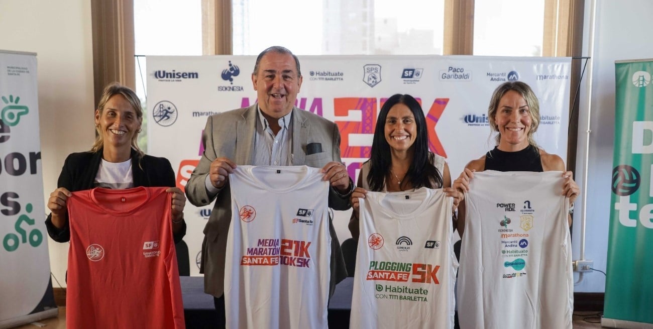 Santa Fe se prepara para correr entre el río y sus paisajes más emblemáticos