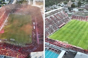 ¿Qué capacidad tiene Colón y cuántos entran en Unión? Fotos: Fernando Nicola.