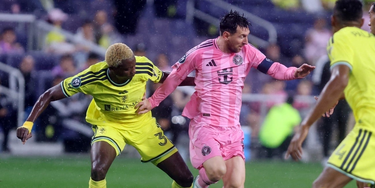Inter Miami de Messi empató con Nashville por los octavos de final de la Concachampions