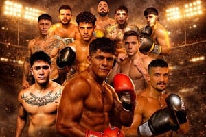 Los representantes del Gimnasio Willie Pep, quienes este viernes serán protagonistas de la gran velada a desarrollarse en el Multiespacio Lemon Arena.