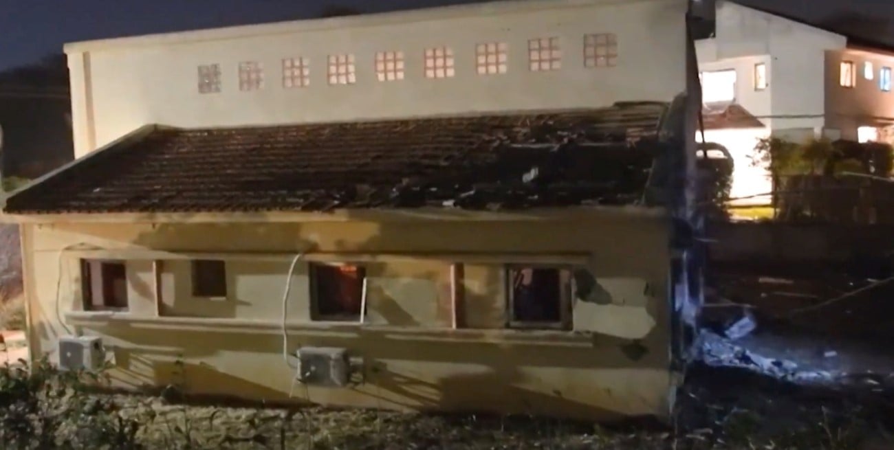 Un misil iraní impactó una casa en Israel: una pareja logró escapar segundos antes de la explosión
