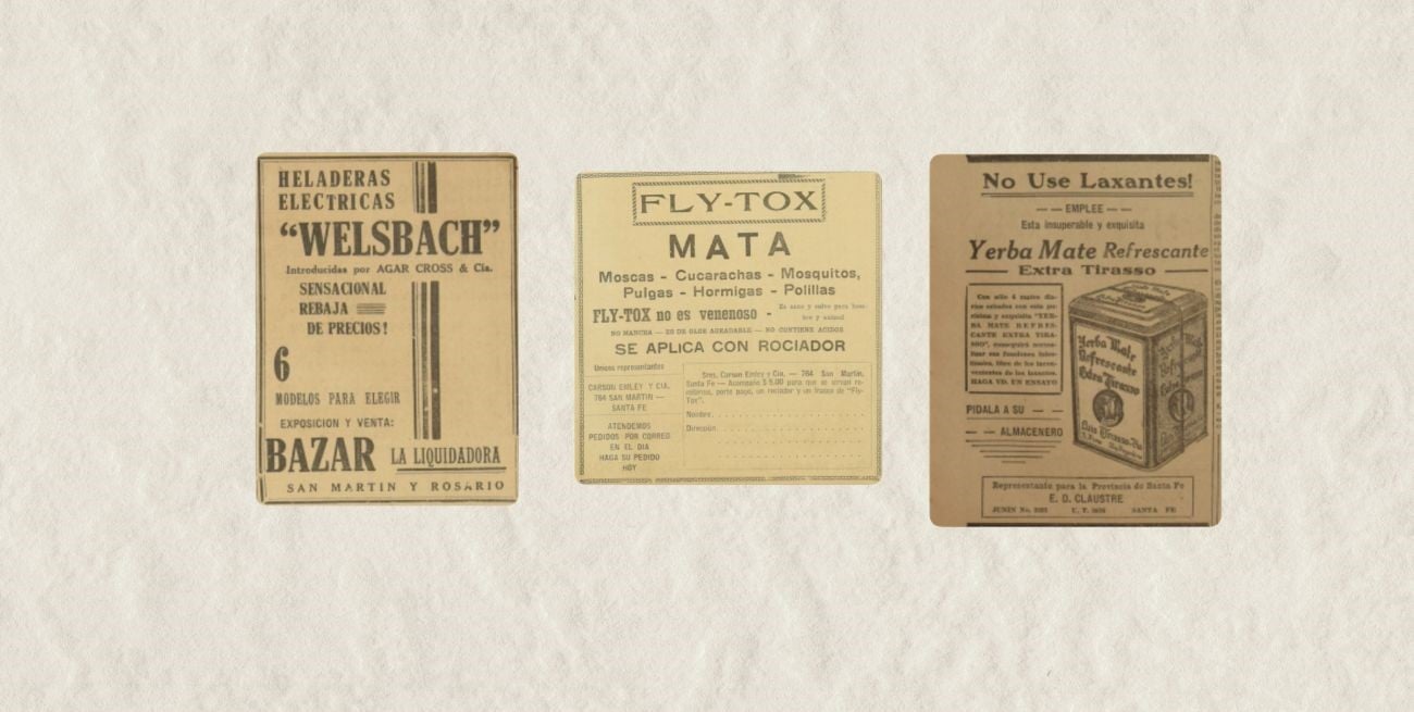 Las publicidades que leían nuestros abuelos