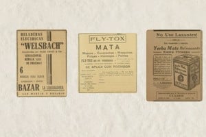 Publicidades históricas en El Litoral.