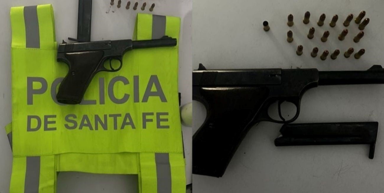 En Los Laureles: secuestran una pistola y municiones en un auto con cuatro ocupantes