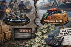 La producción nacional frente al desafío de las importaciones. Imagen Ilustrativa.