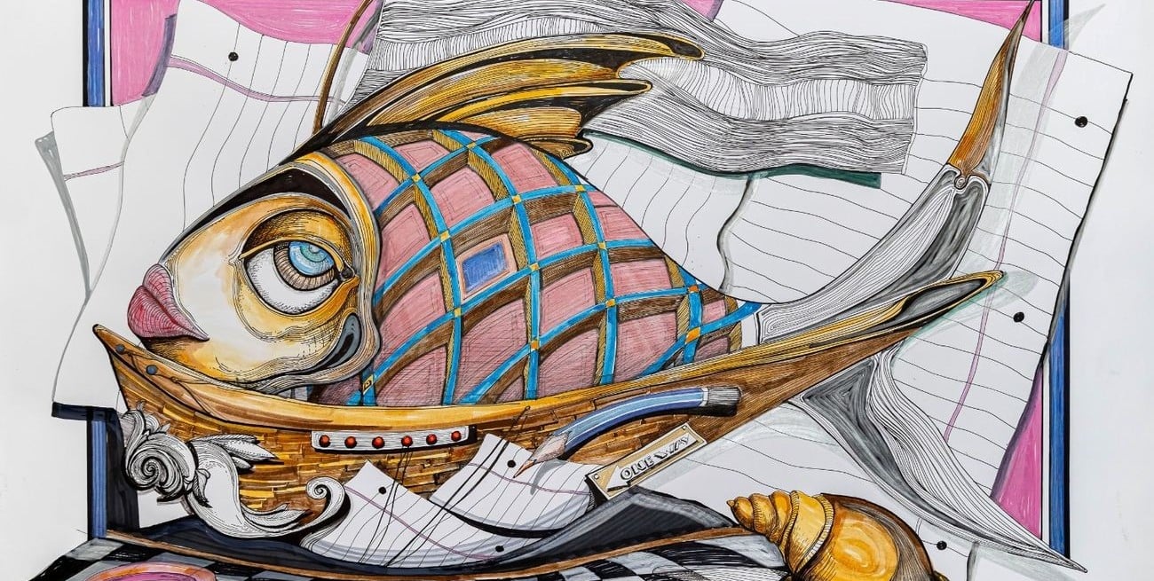 Ricardo Calanchini inaugura la muestra "One Way" 
