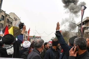 La explosión ocurrió en las inmediaciones de una manifestación progubernamental realizada en Teherán este viernes.