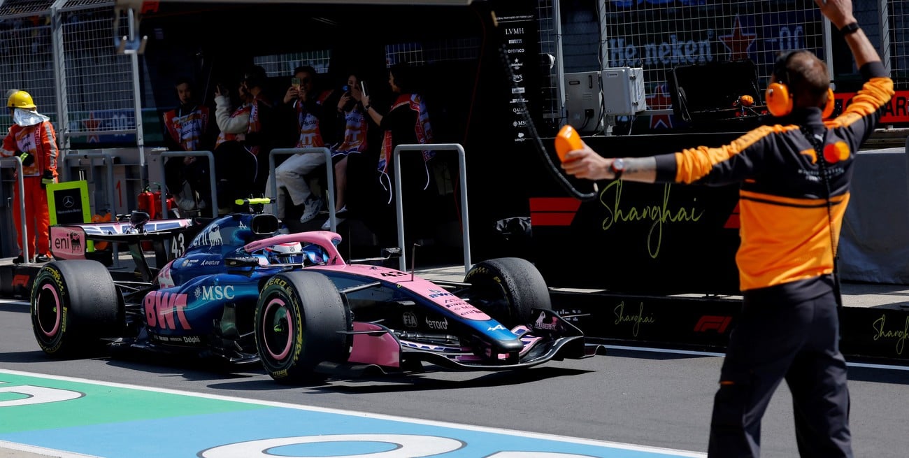 Colapinto culminó 16° en la clasificación sprint del GP de China